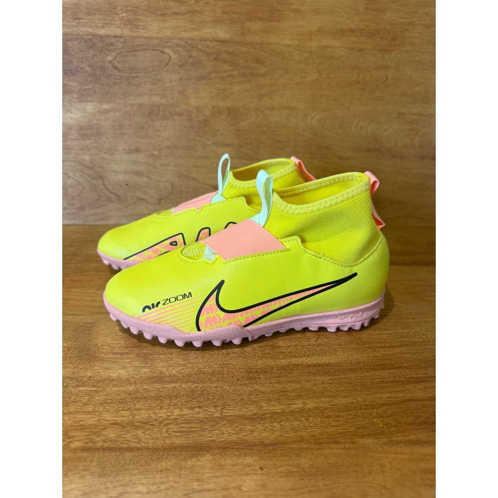 Nike Jr Zoom Mercurial Superfly 9 Academy Turf Soccer Shoes cleats unisex Y2.5